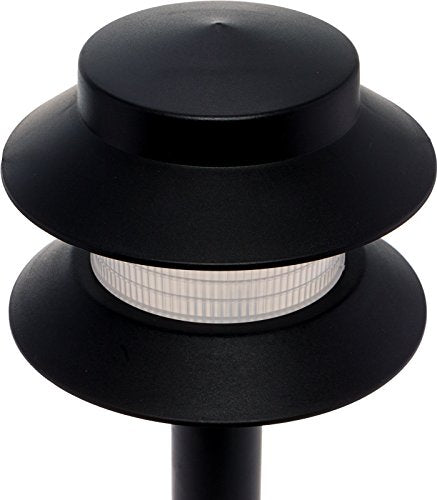 Paradise Plastic Path Stake Light (Black, 4 Pack) - size: 4 Pack