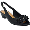 Comfortview Women's Wide Width The Rider Slingback - color: Black, size: 11 Wide