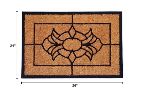 Calloway Mills Viola Doormat - color: Viola