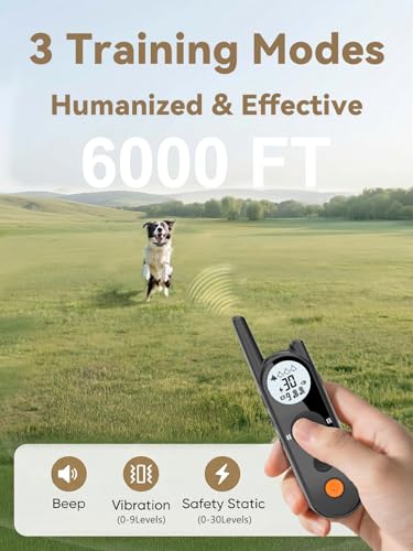 Wireless Dog Fence for Small Dogs- Up to 3500ft Adjustable Electric Fence,Waterproof Training Collar Rechargeable,Pet Containment System for Small Breed