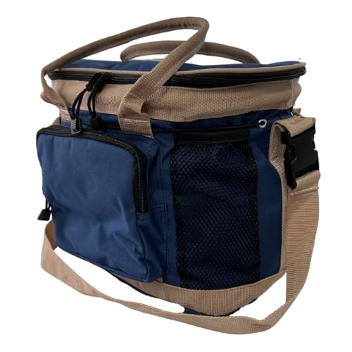 AJ Tack Premium Horse Grooming Bag Black - color: Black
