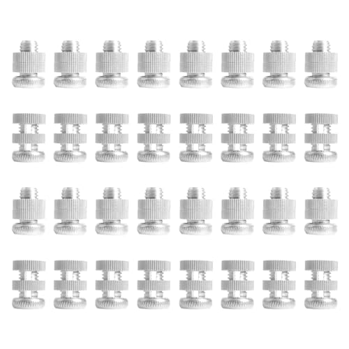 Electrical Fence Connector Aluminium Alloy Wire Join Clamp Split Bolt Joint Clamp Wire Connector for Electric Fence Wire,32Pcs - size: 32PCS