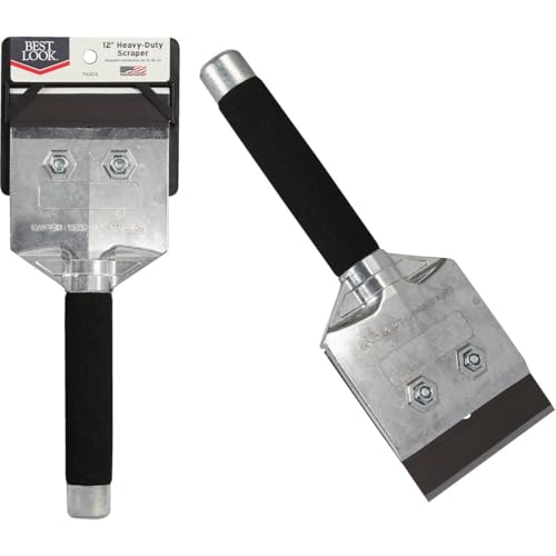 Warner Tool 790: 4" Strip 'N' Clean Scraper, Steel Soft Grip Handle, 10-7/8" Overall Length Not Including Blade Hand Tools