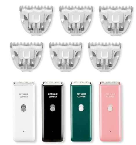 Detatchable Replacement Blades for Dog Clipper,Replacements Blades for Dogs and Cats Grooming Clippers,6 PCs Replacement Blades Only - color: Tb022-6pc