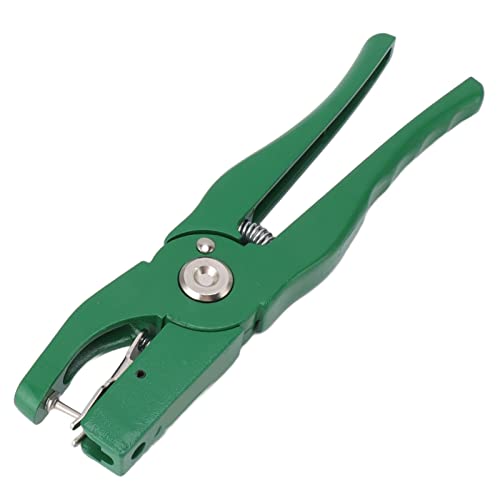 Livestock Ear Tag Plier, Lightweight Aluminum Alloy Ergonomic Design, Ear Tag Applicator Tool, Green Durable Constructio