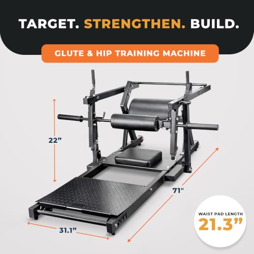 BalanceFrom Strength Training Machine, Adjustable Multifunctional Fitness Equipment for Home & Gym - style: Hip Thrust