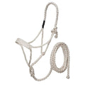 Tough 1 Muletape Halter with 10ft Lead Rope - color: White