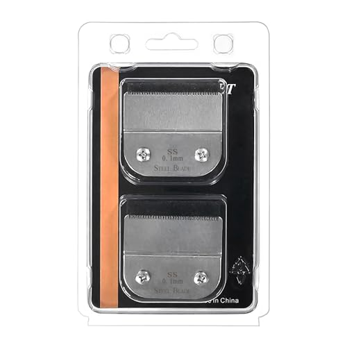 Replacement Blade Compatible with Andis T Outliner blade Detachable clipper | Cut Length 1/150"(0.1mm),Model #64160，2 Pack，Compatible with Andis/oster Classic 76/Star-Teq/Power-Teq/A5 Clipper - color: Model #64160(2 PACK)