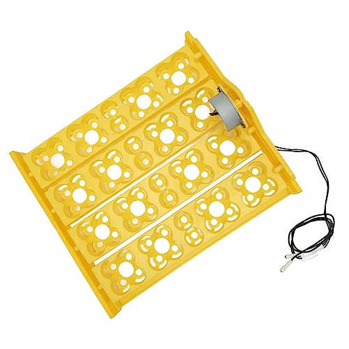 Egg Turning Tray, AC 110V Chicken Multifunction Automatic Turner Incubation, Quail Incubators for 16 Duck Eggs 16 Eggs 72 Quail Eggs - size: AC110V
