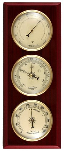 Ambient Weather YG315 Traditional Weather Station | Cherry Finish