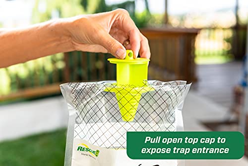RESCUE! Big Bag Fly Trap – Disposable, Outdoor Use - 20 Traps