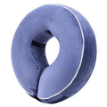 Inflatable Reflective Dog Cone Collar Alternative After Surgery,Doggie Recovery Dount Neck Ecollar,Adjustable Soft Dog Cone Collar for Small Medium Large Dogs (Blue, XXL) - color: Blue, size: XX-Large（18.5"-22.5"）