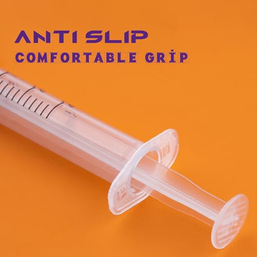 2.5ml Syringes with 23G 1 Inch Needles Luer Lock Syringe and Needle for Liquids, Individually Wrapped, Pack of 100 - size: 2.5ML-23G 1"