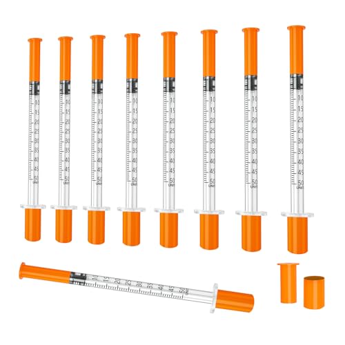 31g 5/16 .5cc syringe with needle, Individually Packed, Lab Supplies, PACK 25. - size: 0.5ml-31G 5/16"-25