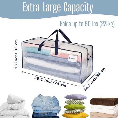 VENO 8 Pack Heavy Duty Moving Bags with Backpack Straps, Zippers & Handles, Extra Large Packing Bags for College Dorm Essentials, Moving Supplies Alternative to Cardboard Moving Boxes - color: Clear, size: 8 Pack