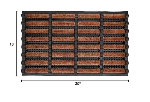 Calloway Mills 112981830 Snow and Mud Scraper Doormat 18" x 30" - color: Mud Scrubber