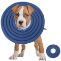 Soft Dog Cones, Recovery Dog Donut Collar After Surgery- Cone of Shame Alternative, Pet Elizabethan E-Collar Anti-Bite Lick Wound Healing Adjustable for Small Large Medium Dogs, 3XL - color: dark blue, size: 3XL-58lbs