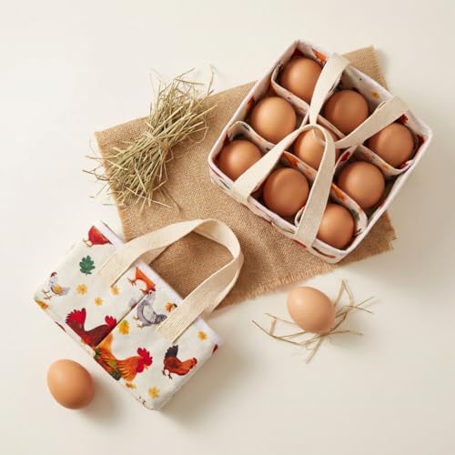 Egg Collecting Basket for Kids, Egg Collection Bag for Gathering Fresh Eggs - color: Color 8(2 Pack)