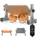 Smart Chick Brooder Heater with Digital Temp & Timer, Adjustable Height & Angle, Radiant Chicken Coop Heater for Winter, Rapid-Heating Plate for Ducklings, Quail, 35W, 13"x8" for 15 Chicks