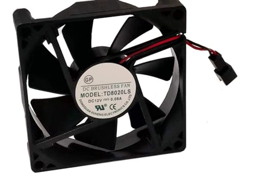 Joshua Adams TD8020LS 8020 12v 0.08A 8CM Silent Cooling Fan