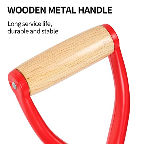 Flat Spade Garden Shovel Edging Shovels for for Gardening and Edging | Heavy-duty Steel Shovel Head,Sturdy Wooden Handle,Comfortable Wide Footplate,For Digging,For Gardening,For Planting - style: Garden