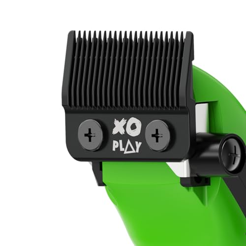 TPOB Play Barber Hair Clippers for Men 7500 RPM with Rubber Grips (Green 2 Set) - color: Green 2 Set
