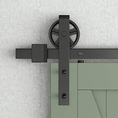 SMARTSTANDARD Sliding Barn Door Hardware Hangers 2pcs (Big Wheel Hangers) - style: BW