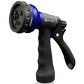 AUTOMAN Garden Hose Nozzle, Water Sprayer Nozzle with 7 Adjustable Watering Patterns,Slip Resistant Nozzle for Plants,Lawn,Washing Cars,Window Cleaning,Showering Pets & Outdoor Fun. - color: Royal Blue