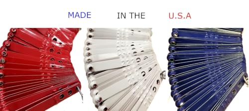 Pinnon Hatch Farms Numbered Aluminum Leg Bands, 100, Gold | Three Holes for Sizing - color: Gold