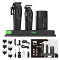 TPOB Play Barber Hair Clippers for Men 7500 RPM with Rubber Grips (Black 4 Pack) - color: Black 4 Pack