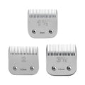 Replacement Ceramic Blades Set,Compatible with Andis,Oster 76,Wahl KM10 | 4mm(5/32") to 9.5mm(3/8") Cutting Length,Include 2#+1-1/2+3-1/2,3Pack - color: 2+1-1/2+3-1/2(3 pcs)