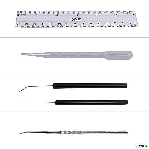 Dissection Kit for Biology Lab & Anatomy - Stainless Steel Scalpel Knife Set for Medical & Veterinary Students, KIT1025-10 Pcs - style: KIT1025 - 10 Pcs