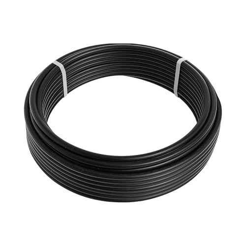 12 ½ Gauge Eeletric Fence Double Insulated Underground Wire, 2.5mm Underground Hard Cable, Direct Burial Electric Fence Wire, 50ft - size: 50 Ft
