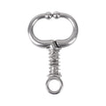 Longtor Bull Nose Ring, Carbon Steel, Rustproof, Secure Lock (2.20″) | Heavy duty for cattle/livestock. Easy insert & secure lock. Rustproof steel. Farmer/vet essential. - size: 2.20″