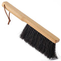 TAKAVU Firm Horsehair Counter Brush, 12.6 in Hand Brush with Wood Handle | Dense Bristles for Better Pickup, Sweeps Workbench, Patio Cushions, Outdoor Furniture, Sawdust, Drafting Tables & Fireplace