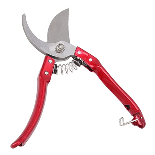 Professional Stainless Steel Hoof Trimming Scissors Super Heavy Duty Farm Animal Toe Nail Shears Ergonomic Wooden Handle Non Slip Grip Right Left Hand Use for Sheep Goat Cow (Red) - color: 1