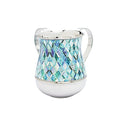 EMANUEL Yair Printed Aluminum Hand Washing Cup for Netilat Yadayim (Geometric NY-4) - color: Geometric NY-4