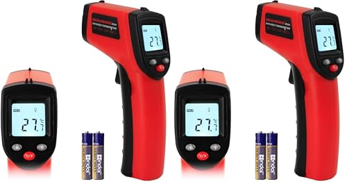 MEASUREMAN Infrared Thermometer (Not for Human),Standard Size Temperature Gun Non-Contact Digital Laser Thermometer-58℉~752℉(-50℃ to 400℃) (Pack of 2) - size: -58℉~752℉(-50℃ to 400℃) (Pack of 2)