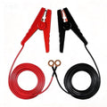 9.8ft Electric Fence Jumper Lead Cable, Copper Wire Connectors with Alligator Clips for Energizer, 2PCS - color: 9.8Ft