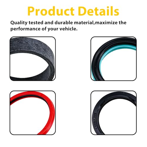9600671 Bucket Hydraulic Seal for Ford New Holl-and 7108 7308 Case IH L130 | 9616371,48 Manure Fork Bucket,Restores loader power,Stops leaks