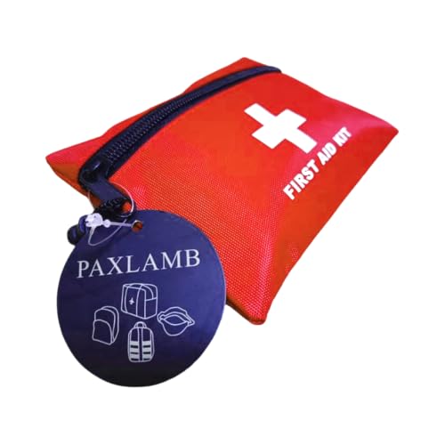 Red First Aid Bag Small First Aid Kit Empty Medical Bags (Red 7.9x5.5 1PC) - color: Red, size: 7.9x5.5 Inch (Pack of 1)