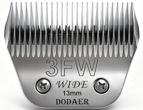 3FW Dog Grooming Blade Compatible with Andis, Wahl, Oster A5 Clippers | Cut 13mm (1/2"), For Large Dogs, Cats, Other Pets - size: 3fw-13mm