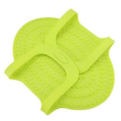 Haofy Silicone Turkey Lifter Heat Resistant -40¡ãC to 260¡ãC Non-Stick Reusable for Roast Chicken Lifting, Thanksgiving Turkey Roasting, Sunday Family Oven Baking - color: Green