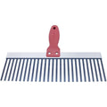MARSHALLTOWN Scarifier, 12 Inch, Lightweight Steel, Plaster Tool | 1/4 x 3 Inch Flexible Blue Steel Tines, Soft Grip Handle, Scratch and Key Plaster Undercoat, Topcoat Bonds Tightly, 723 - size: 12 Inch