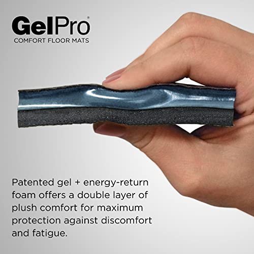 GelPro Elite Premier Gel & Foam Anti-Fatigue Kitchen Floor Comfort Mat, 20" x 48", Basketweave Truffle - color: Basketweave Truffle, size: 48"L x 20"W x 0.8"Th