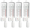 Sper Scientific Precision Wet & Dry Bulb Mason’s Hygrometer 736740 - Dual Thermometer Humidity Meter for Meteorology, Greenhouses, Laboratories, HVAC & Environmental Science - 4 pc - size: 4 Pack
