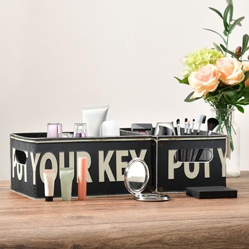 Storage Baskets Felt Foldable Storage Cube Shelf Bins Organizer Box for Kids Toys Office Bedroom Closet Babies Nursery 2-Pack (Put Ur Key Words) - color: Put Ur Key Words