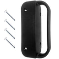 Universal Nylon GATE Handle -Black: Pull Works with Wood, Metal, or Vinyl Gates. (1 Pack) - size: Black Nylon Gate Handle (EACH)