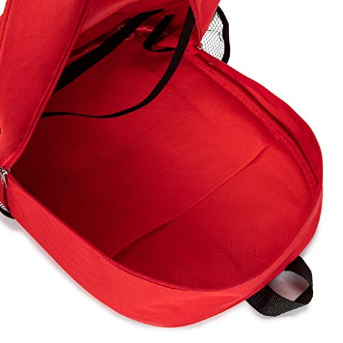 Red Emergency Bag First Aid Backpack Empty Medical Treatment First Responder Trauma Bags for Hiking Outdoors Travel Camping Pet Dog Cat Daycare (Red White) - color: Red White