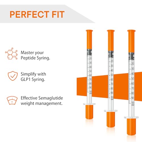 U-100 1cc 31 gauge 5/16 inch 8mm Syringes with needle, Individually Packed, PACK 100. - size: 1ml-31G 5/16"-100
